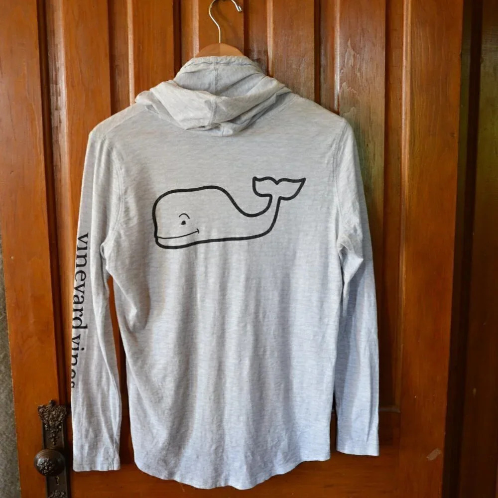 VINYARD VINES  Lightweight Hooded Shirt